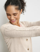 Into The Light Cardigan - Sandshell