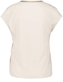 DestinationVacation Cap Sleeve Top - Sandshell