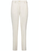 Tropadelic Cropped Trousers - Perle Melange