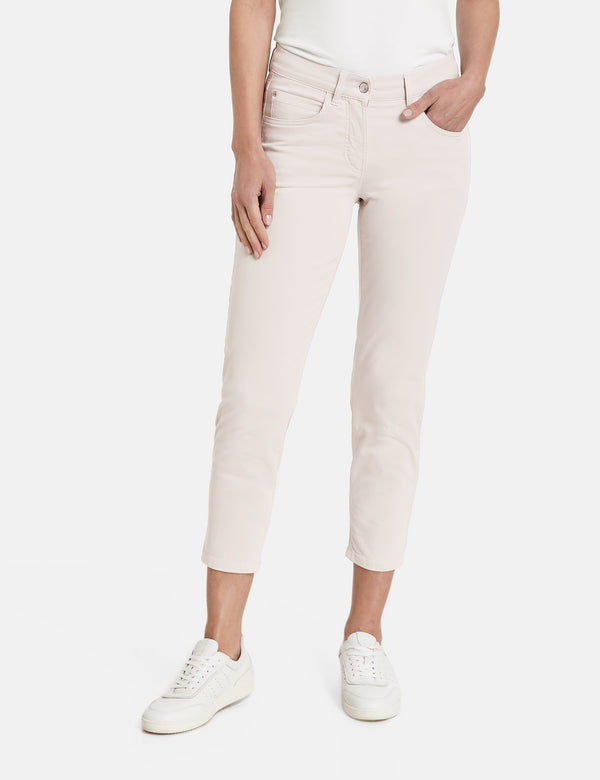 Timeless Cool Cropped Jeans - Shell