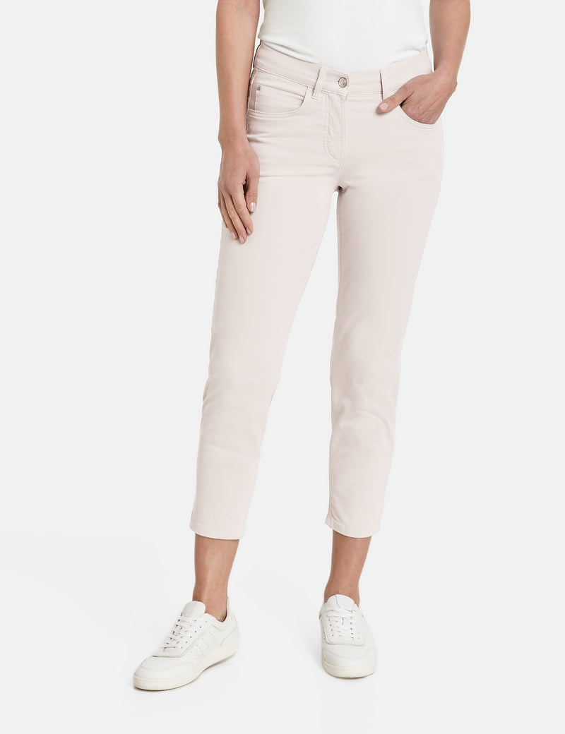 Timeless Cool Cropped Jeans - Shell