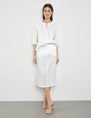 Flower Maniac 3/4 Slv Blouse - White/white