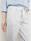 Leisure Cropped Trousers - White/white
