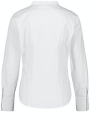 NOOS Long Sleeve Blouse - White/white
