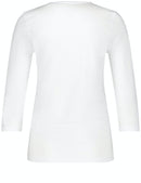 3/4 Sleeve T-Shirt - White/white