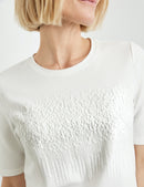 Tropadelic Short Sleeve Tee - Off White