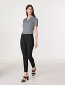 Leisure Cropped Trousers - Black