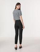 Leisure Cropped Trousers - Black