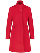 Symbiotic Red Wool Coat - Lipstick