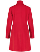 Symbiotic Red Wool Coat - Lipstick