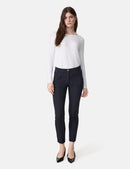 Leisure Cropped Trousers - Navy