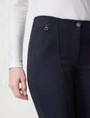 Leisure Cropped Trousers - Navy