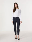 Leisure Cropped Trousers - Navy
