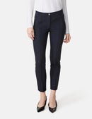 Leisure Cropped Trousers - Navy