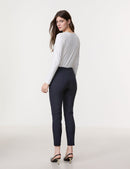 Leisure Cropped Trousers - Navy