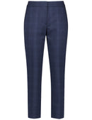 Gerry Weber Blue Dimension Crop Trouser - Blue Black