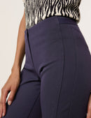 Leisure Cropped Trousers - Navy