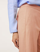 Blue Dimension Trouser - Camel/beige