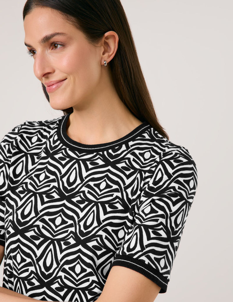 Black &amp; Brights T-Shirt - Black/animal Graphic