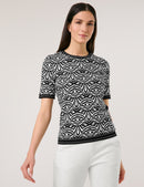 Black &amp; Brights T-Shirt - Black/animal Graphic