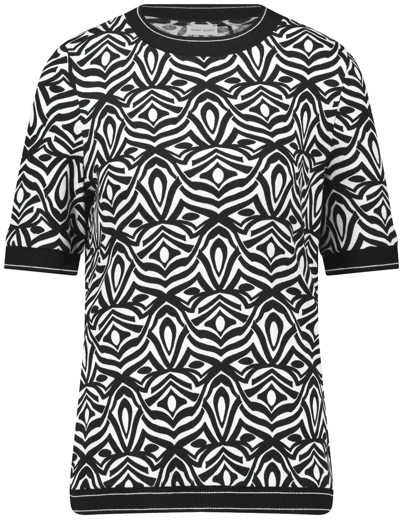 Black &amp; Brights T-Shirt - Black/animal Graphic