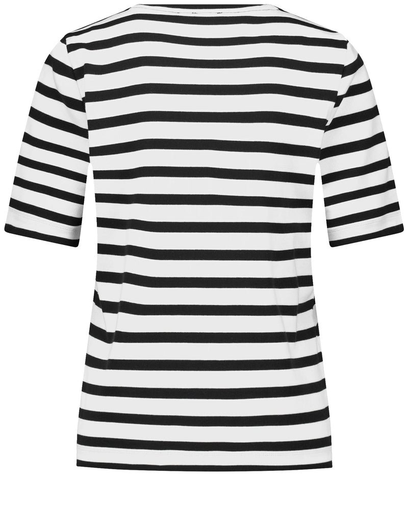 Black &amp; Brights T-Shirt - Black/white Stripe