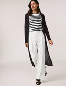 Black &amp; Brights T-Shirt - Black/white Stripe