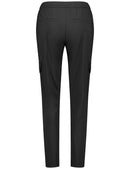 Leisure Cropped Trousers - Black