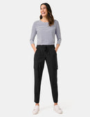Leisure Cropped Trousers - Black