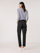Leisure Cropped Trousers - Black