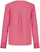 Colour Explosion Blouse - Pink/red/off White