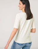 Colour Explosion 3/4Sleeve T-Shirt - Pink/orange/red