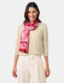 Colour Explosion Shawl - Pink/red/andshell