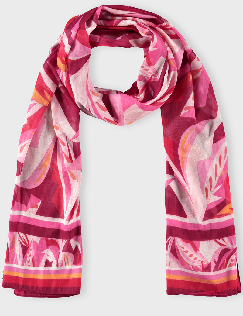 Colour Explosion Shawl - Pink/red/andshell