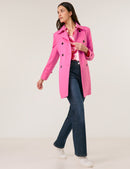Colour Explosion Coat - Pink
