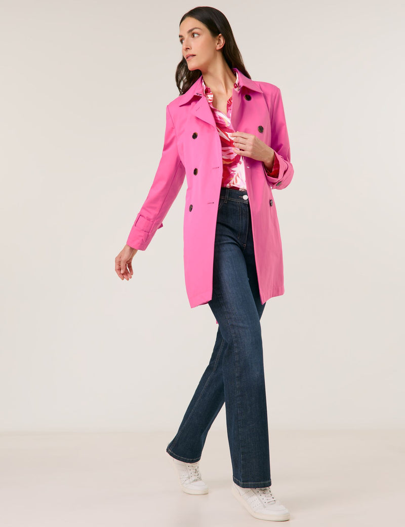 Colour Explosion Coat - Pink