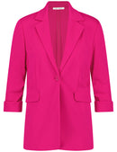 Black &amp; Brights Blazer - Magenta
