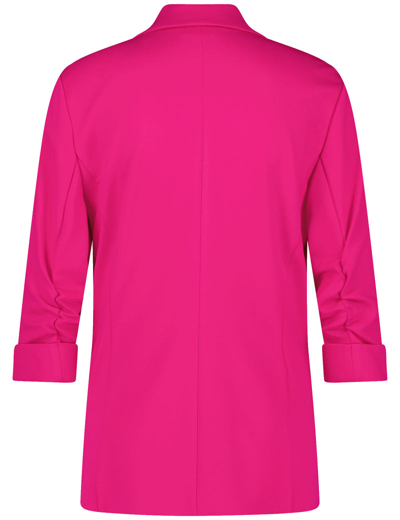 Black &amp; Brights Blazer - Magenta