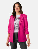 Black &amp; Brights Blazer - Magenta