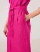 Black &amp; Brights Dress - Magenta