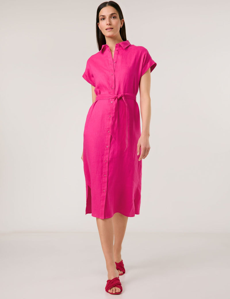 Black &amp; Brights Dress - Magenta