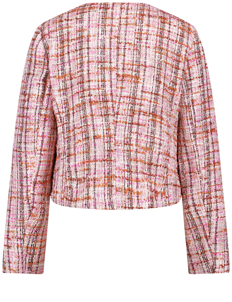 Colour Explosion Blazer - Pink Sunrise Patterned