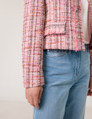 Colour Explosion Blazer - Pink Sunrise Patterned