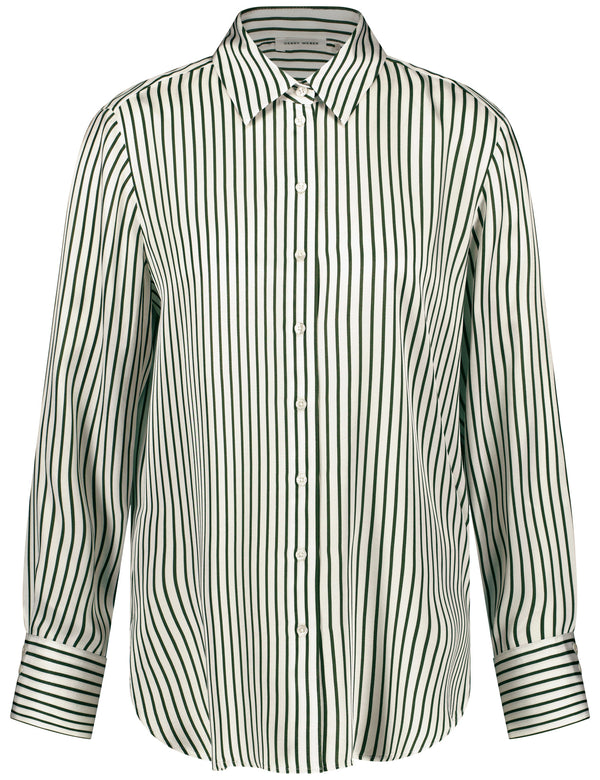 NOS Blouse - Khaki/whisper White