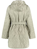 Colour Explosion Coat - Seagrass