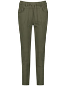 Leisure Cropped Trousers - Forest