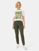 Leisure Cropped Trousers - Forest
