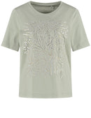 City Safari S/S T-Shirt - Sage/goldfoil