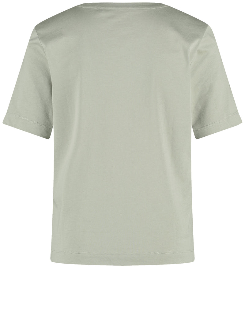 City Safari S/S T-Shirt - Sage/goldfoil