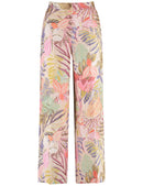 City Safari Trouser - Colourful Leaves